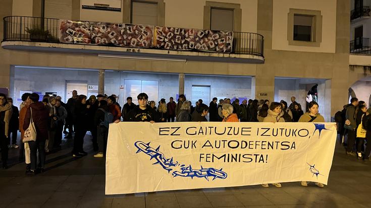 'Eraso matxistarik ez!' elkarretaratzea