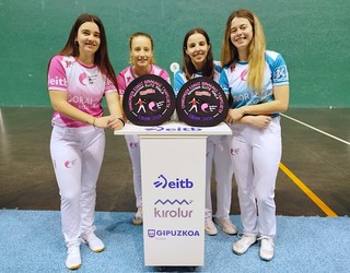 Gertu dute Emakume Master Cupeko 10. urteurrena borobilduko duen finala