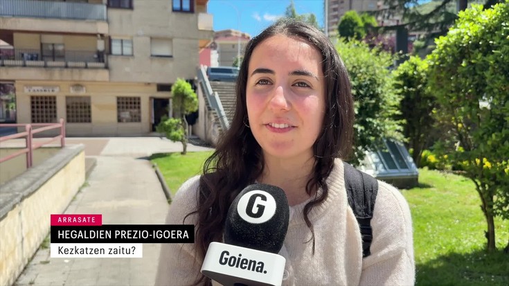 Hegaldien prezio-igoerak kezkatzen zaitu?