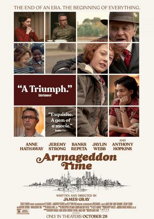 'Armageddon Time' filma, zineklubean