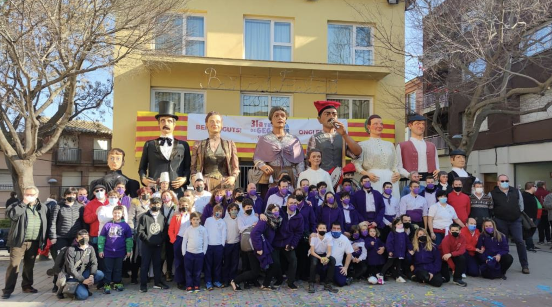 Pentekosteetako zapatua erraldoiek girotuko dute
