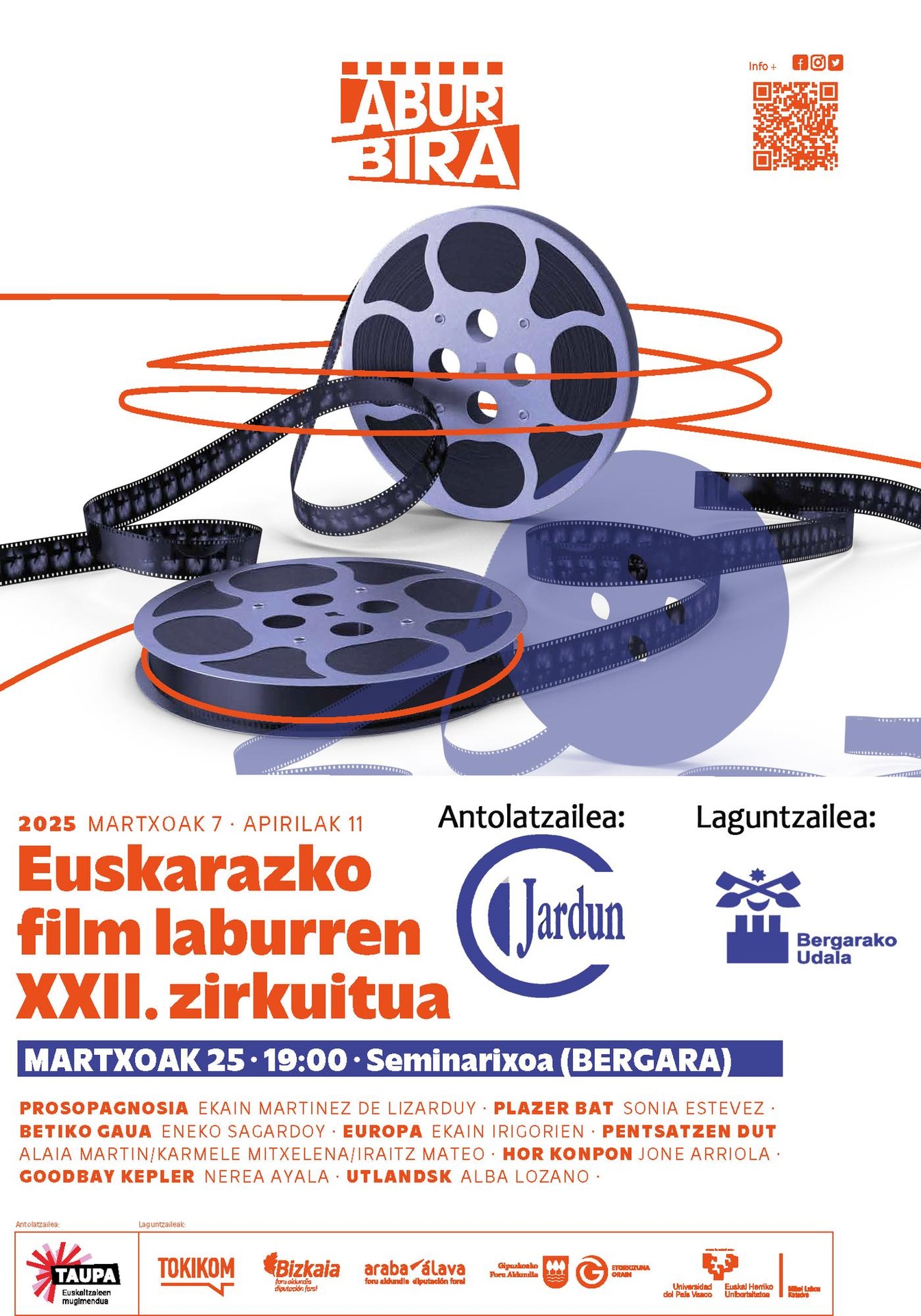 MARTXOAREN 25EAN LABURBIRA-FILM LABURREN ZIRKUITUA HELDUKO DA BERGARARA