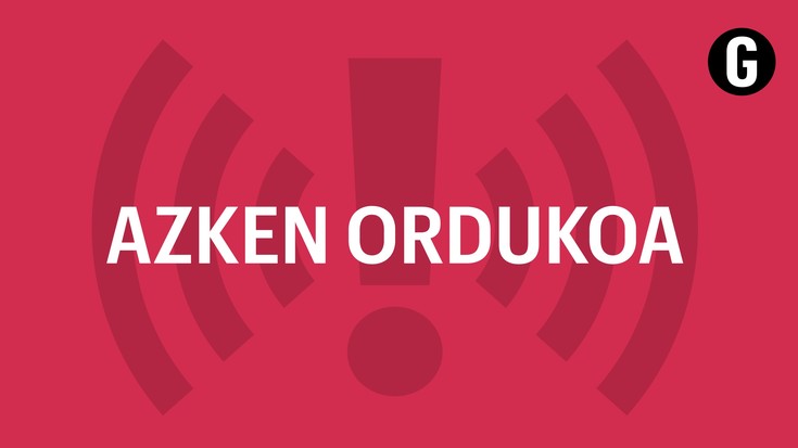 Istiluak egon ziren atzo Oñatin