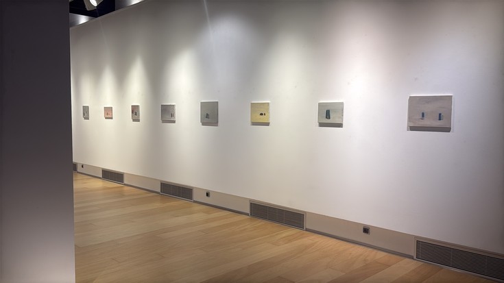 'Haizearen kolorea' erakusketa ikusgai dago Aroztegin