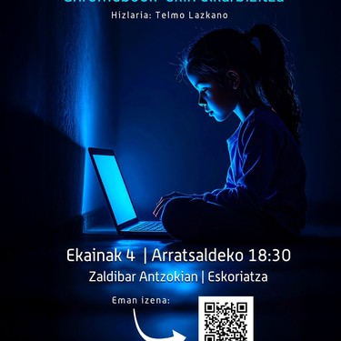 Pantailak eta haurrak: Chromebook-ekin elkarbizitza