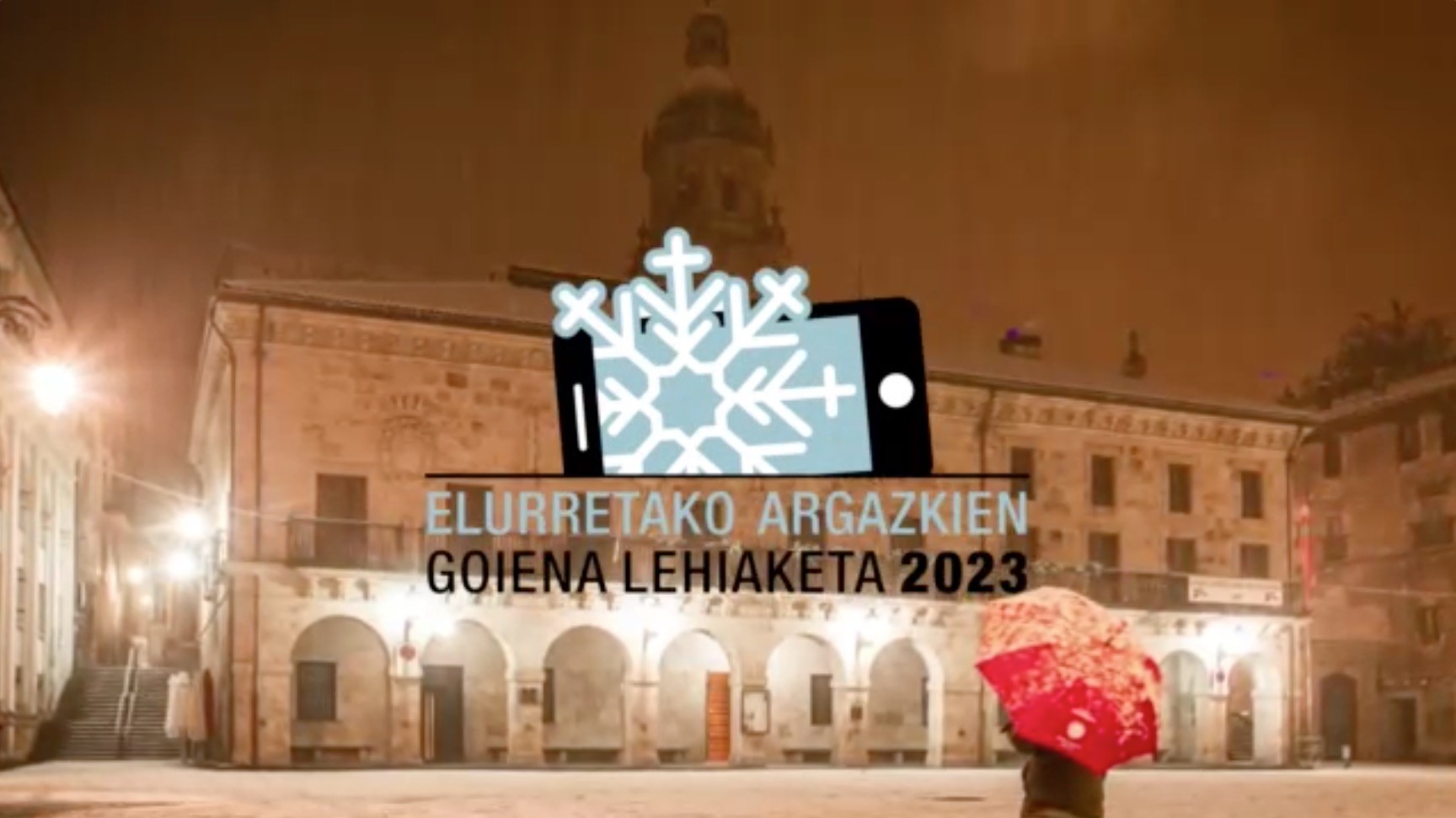 Eman zure botoa 2023ko Elurretako Argazkien Lehiaketan