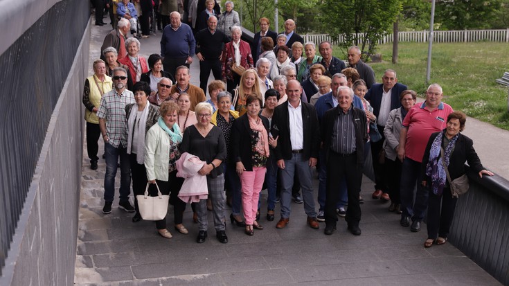 Erretiratuen Eguna ospatu dute Aretxabaletan 150 lagun inguruk