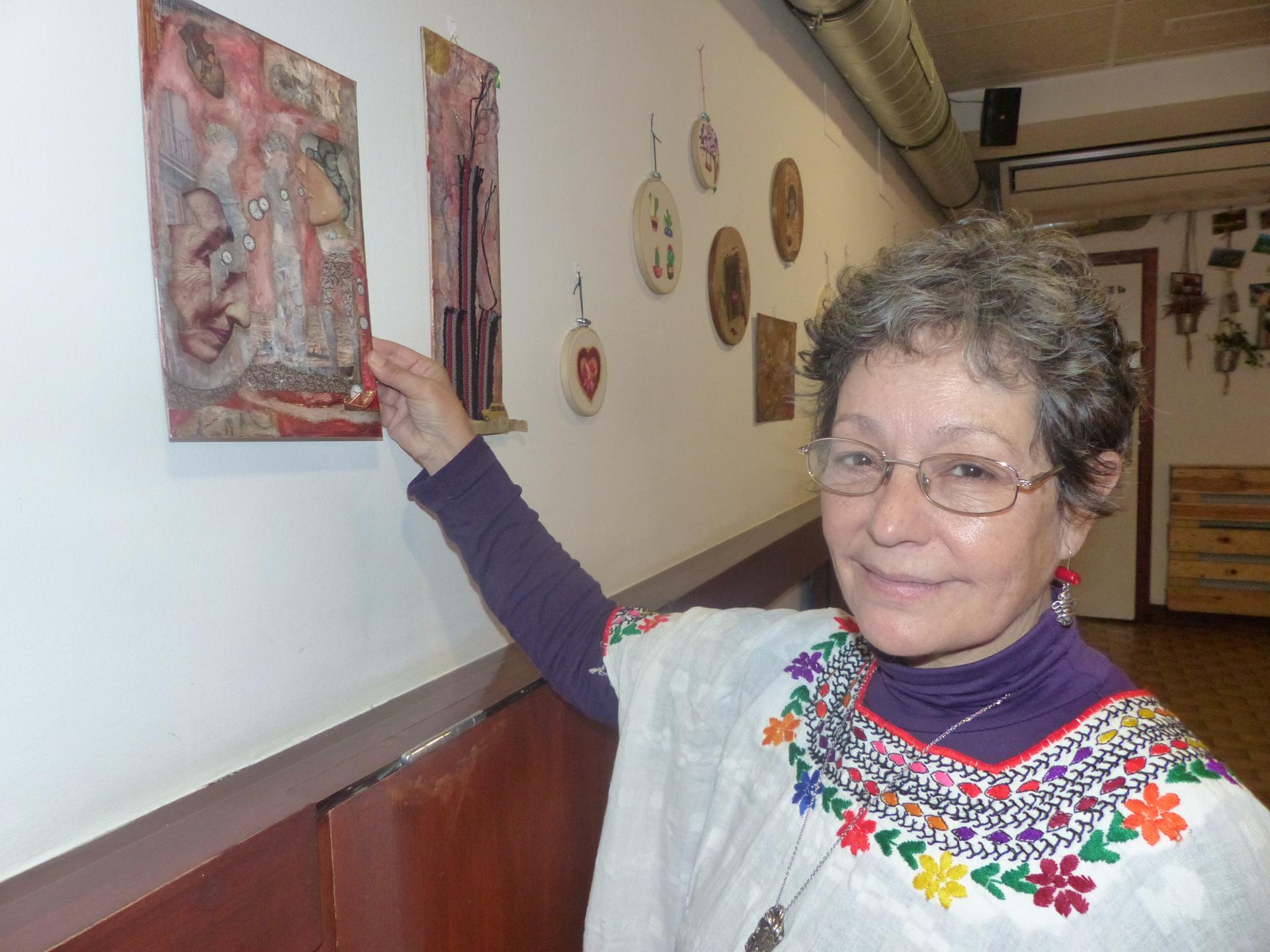 Antzuola "paradisu" gisa bizi duen artista