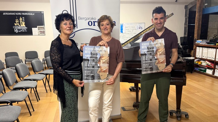 Bergarako orfeoiaren kontzertua ekainaren 29an, San Pedro elizan