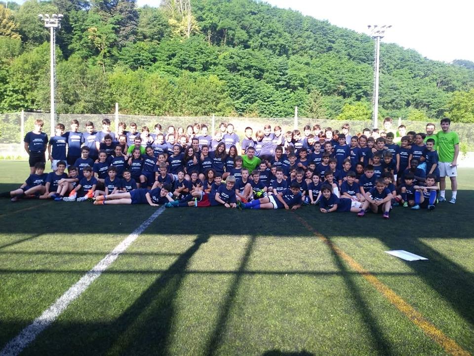 Futbol Campusaren gaineko balorazio positiboa egin dute Bergaran