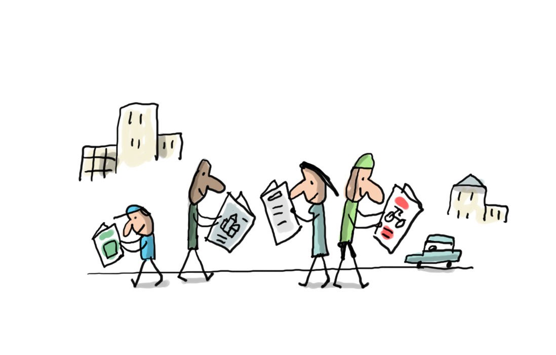 Egunkariak leituz ilustratzen gara