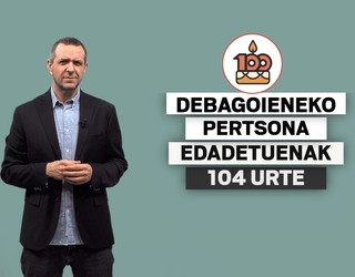 100 urtetik gorako debagoiendarrak, gero eta gehiago