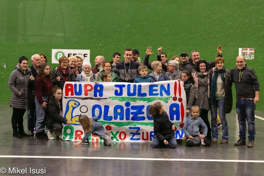 14-22 galdu du Olaizolak finala