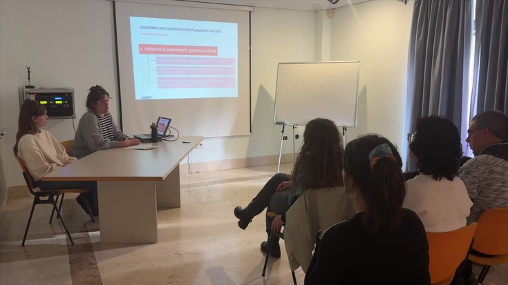 Eskoriatzako I. Berdintasun Plana aurkeztu dute