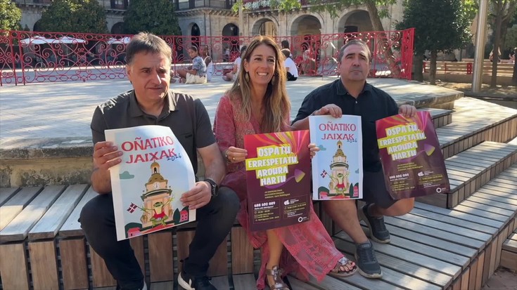 Albisteak: Gaur, honako hauek: Oñatiko jaietako egitaraua; pentsiodunak kalera itzuli direla, ikasturtea hasteko; eta Ramon Martin Sukia artxibozainari omenaldia