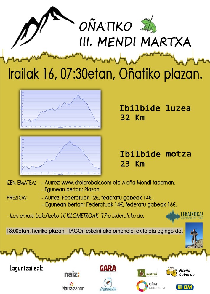 Oñatiko III. Mendi Martxa