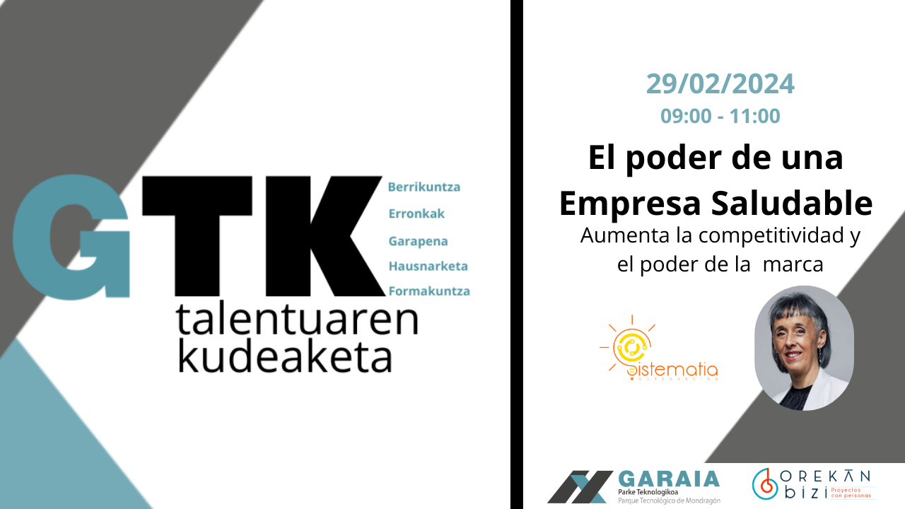 Enpresa osasungarri baten boterea: Garaia Talentuaren Kudeaketa 2024