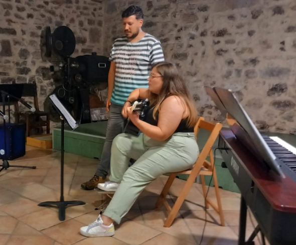 Musika eskolaren kantu emanaldia