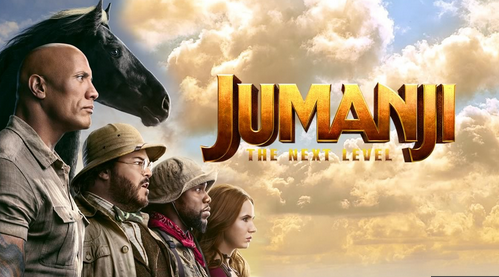 'Jumanji: siguiente nivel' filma, gaztetxoendako