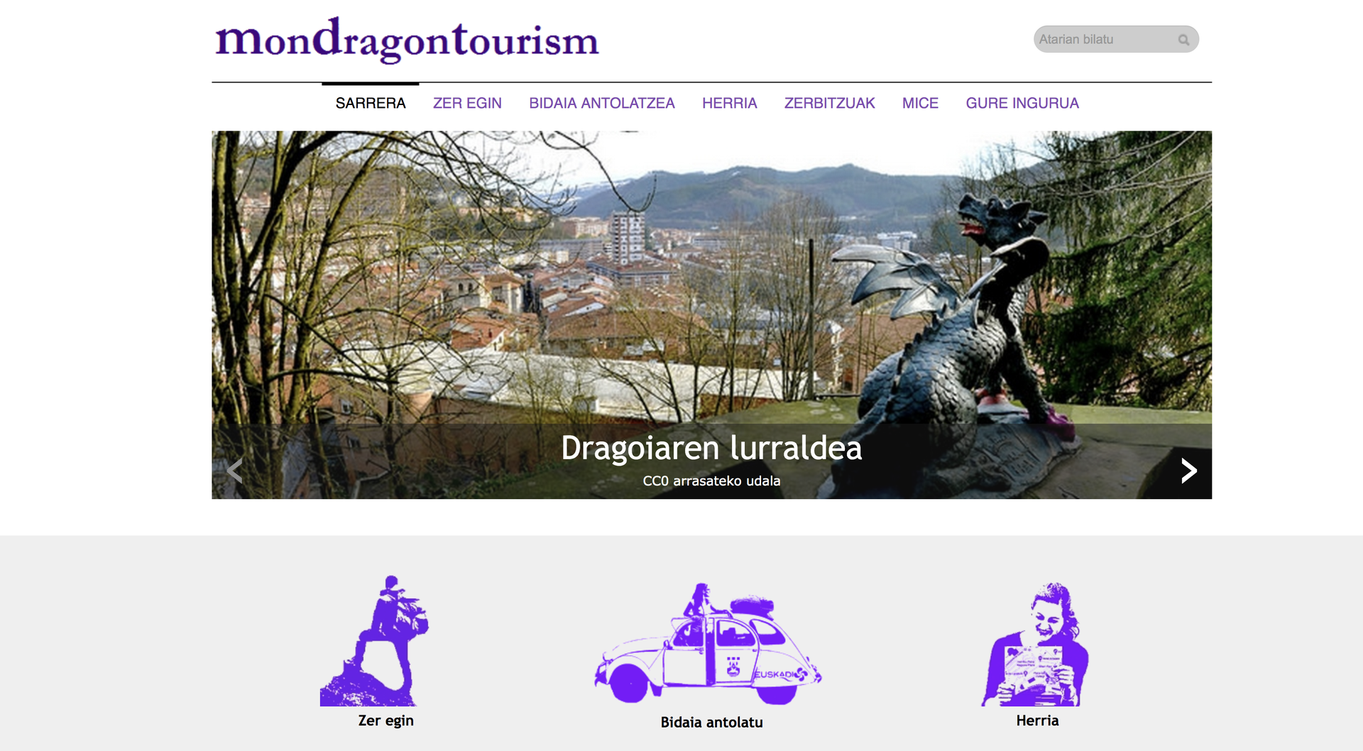 Lau proposamen Aste Santurako, Turismo Sailaren eskutik