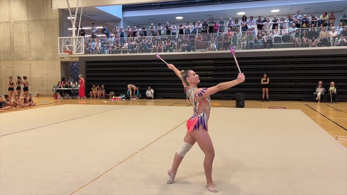 Gimnasia erritmiko erakustaldia