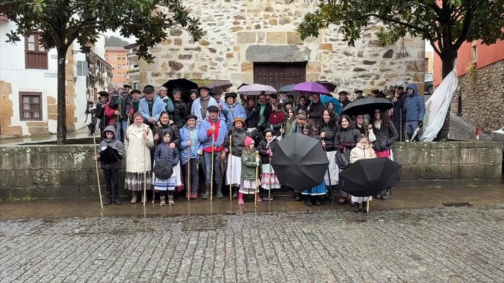 Santa Ageda batzea euripean egin zuten Aramaion