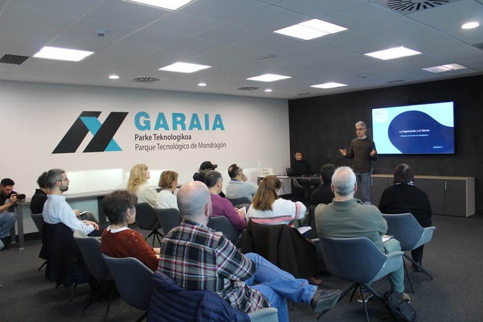 Garaia Talentuaren Kudeaketa zizkloko hirugarren saioa egin dute