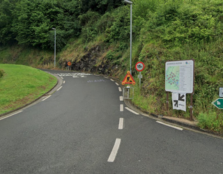 Uzarragako bidea moztuta dago Antzuolan