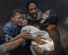 'Genozidioa gelditu, Palestina askatu' erakusketa