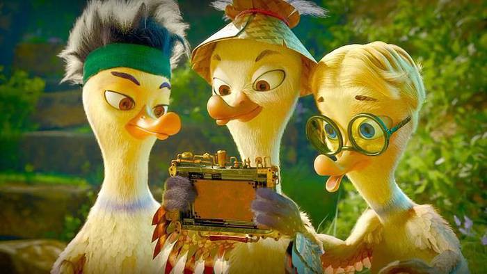 'Quackers, la leyenda de los patos' filma
