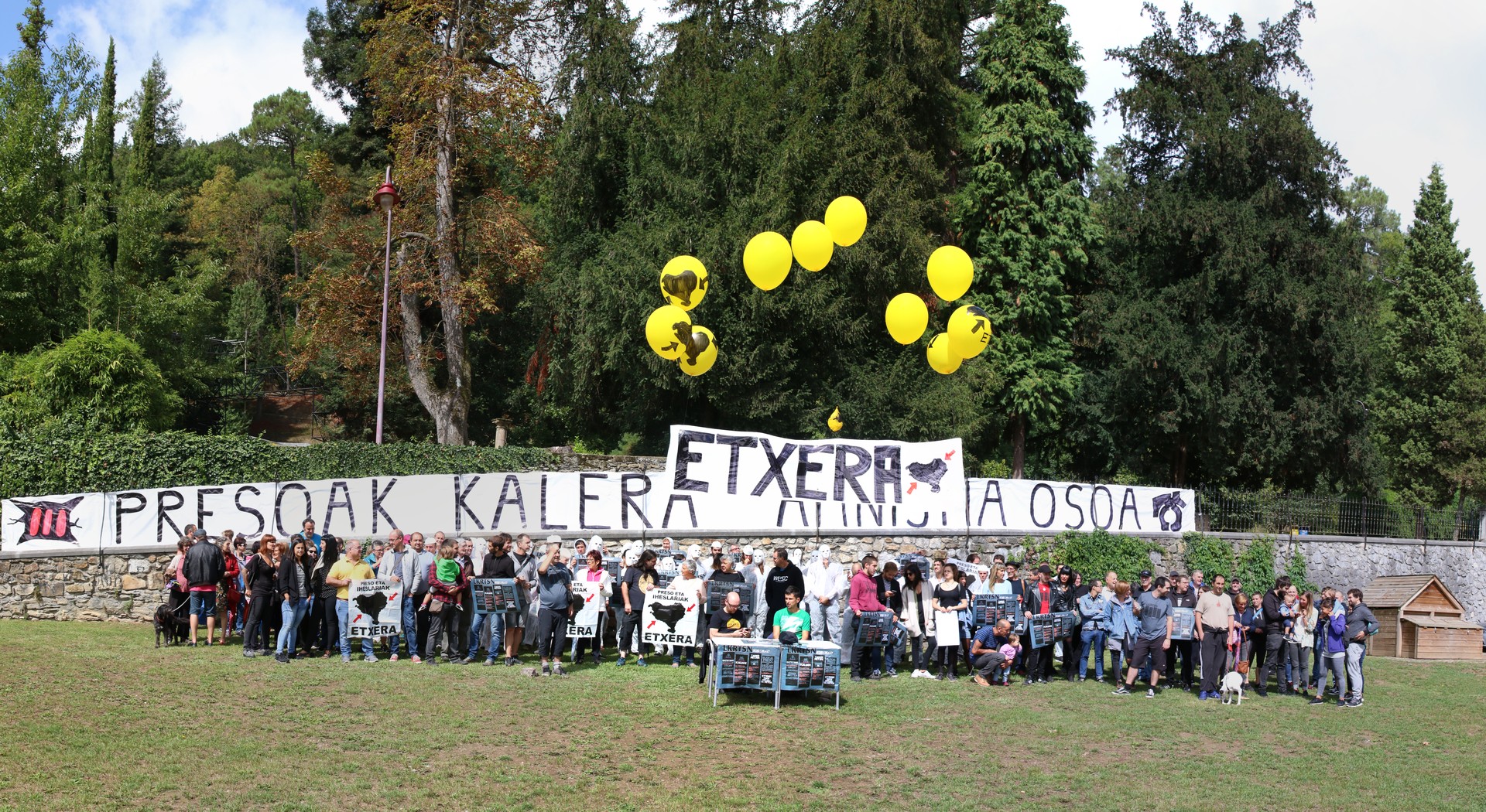 Lau musika taldek emango diote hasiera, gaur, Elkartasun Egunari