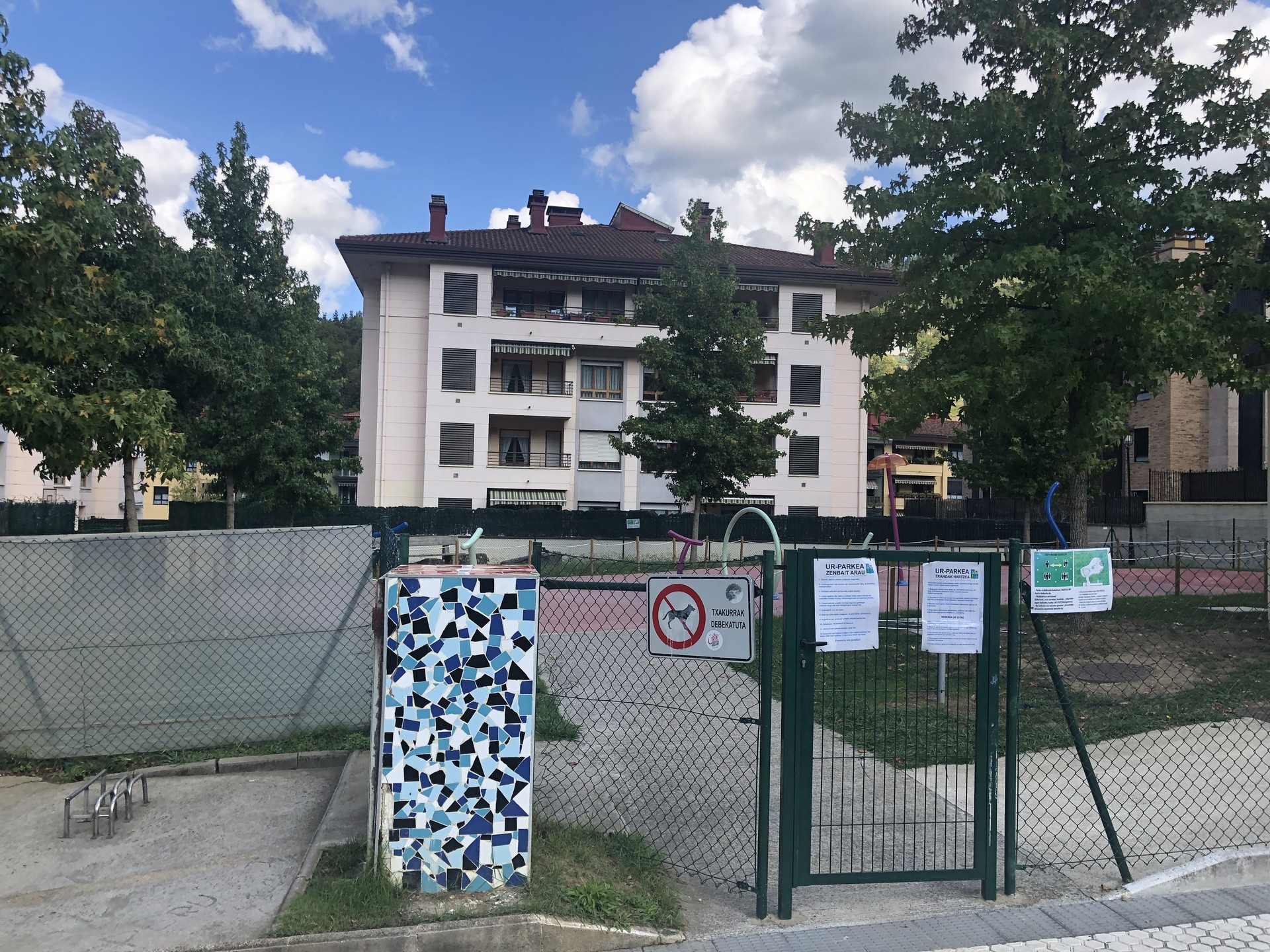 Ur-parkearen denboraldia amaitu da Antzuolan