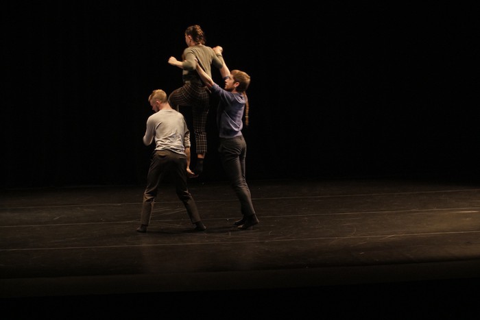 'Harri, orri, ar' dantza ikuskizuna egin dute Amaia antzokian - 1