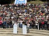 Sarek Arrasaten egin duen agerraldia, argazkitan