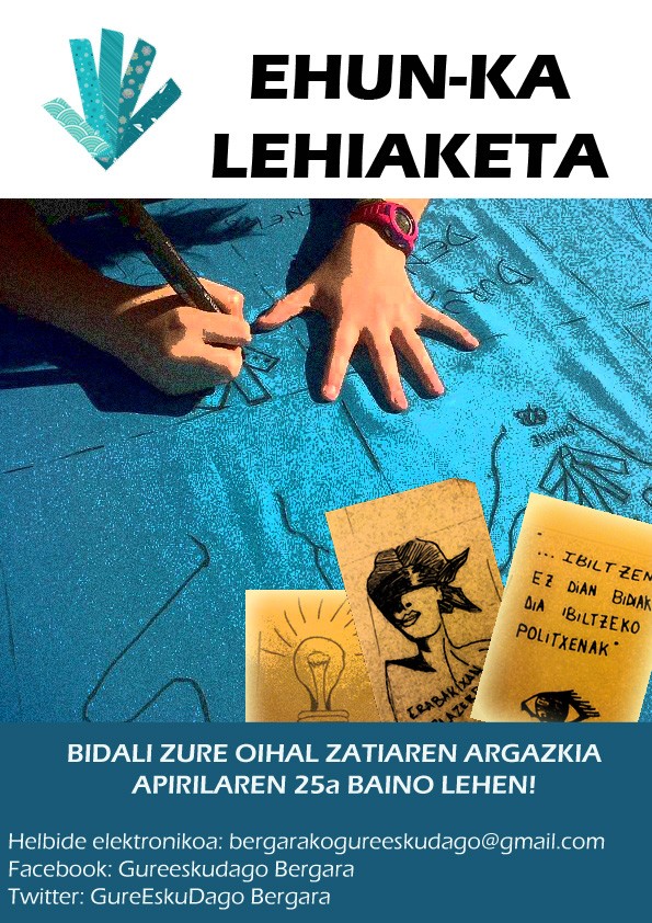 EHUN-KA LEHIAKETA

Atera iezaiozu argazkia zure 
