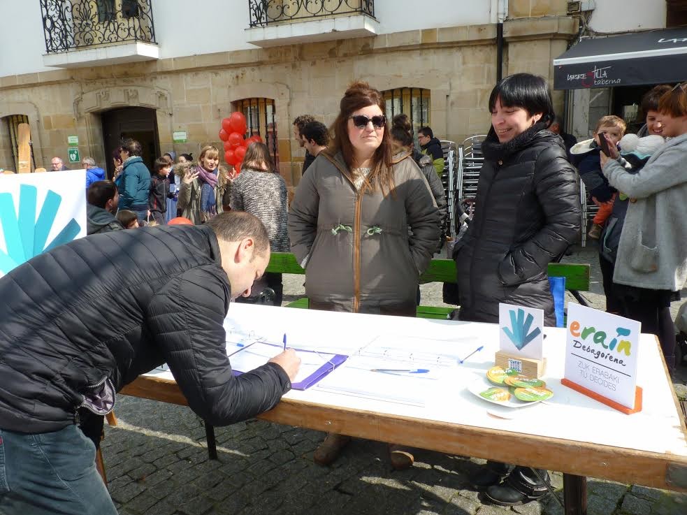 Erain Debagoienak antolatutako herri galdeketan botoa aurrez emateko aukera dago Eskoriatzan