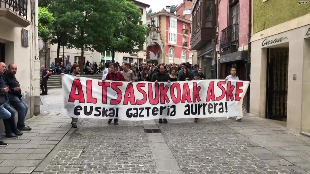 Altsasuko gazteen aurkako epaia dela-eta, mobilizazioa egingo dute Debagoienean