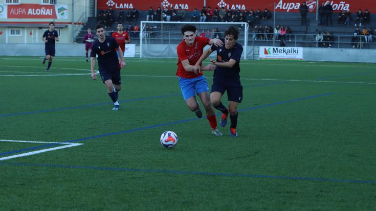 Aloña Mendi nagusitu da 3-1 Bergararen aurkako derbian