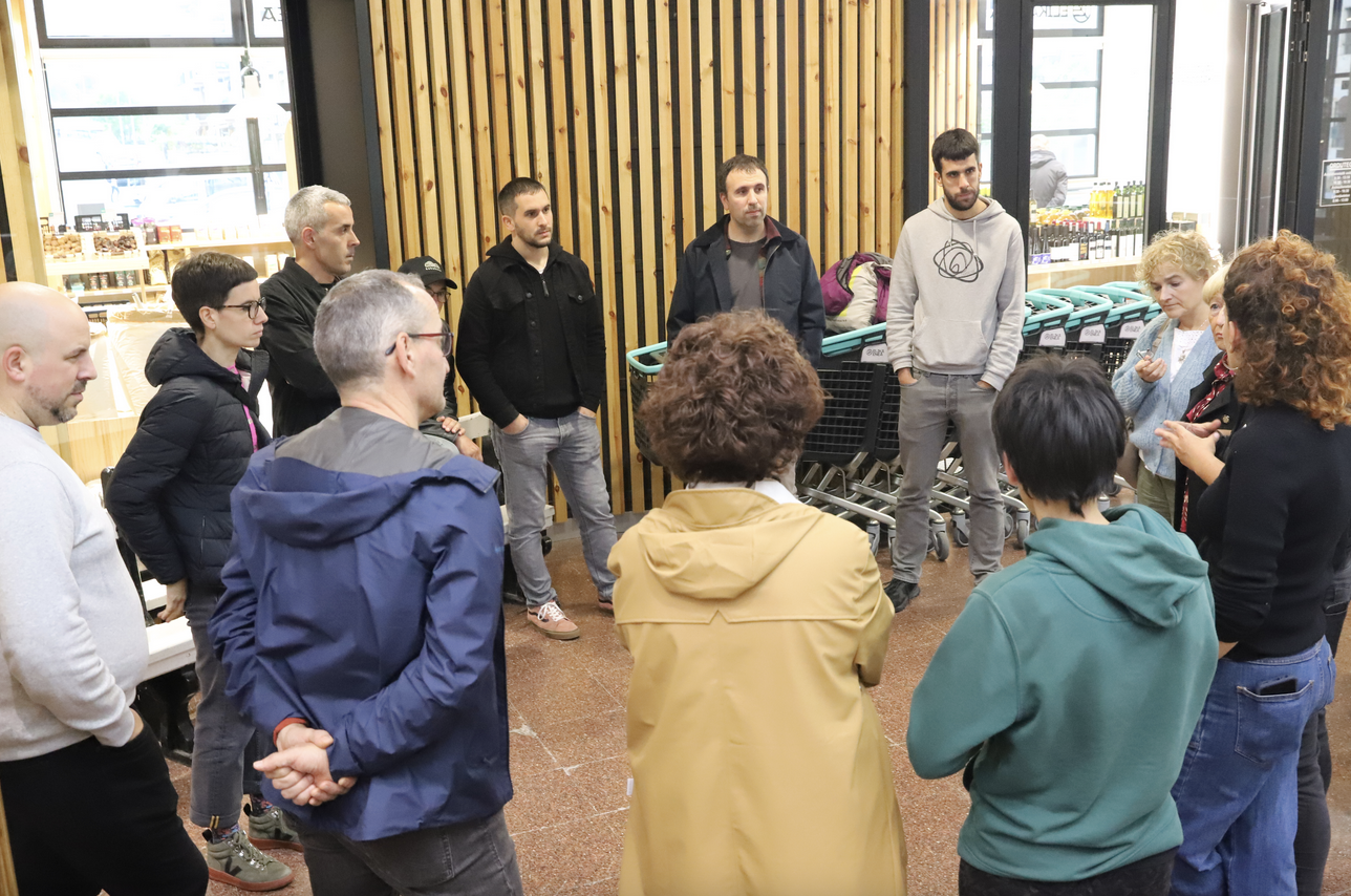 Bailarako EH Bilduko ordezkariak Bergarako Elikaenea proiektua bertatik bertara ezagutzen izan dira