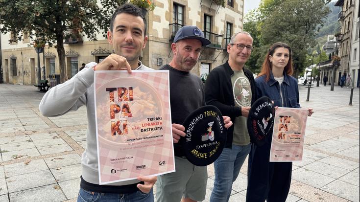 Tripaki lehiaketa egingo dute laugarren aldiz, urriaren 17an