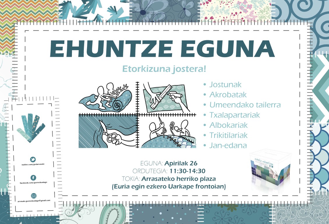 Ehuntze eguna apirilaren 26an