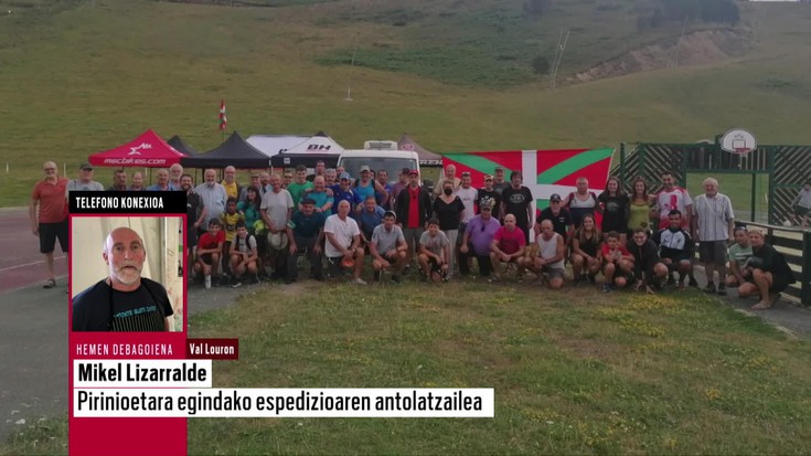 Frantziako Tourra: Mikel Lizarralde, Val Louron-etik