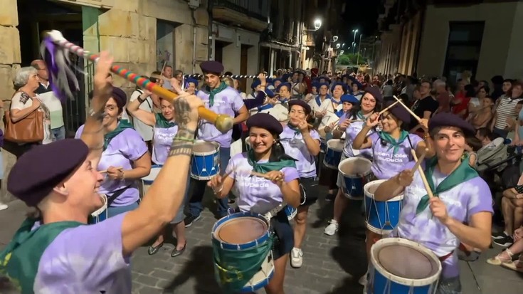 Danborrada San Juan gaua borobiltzeko