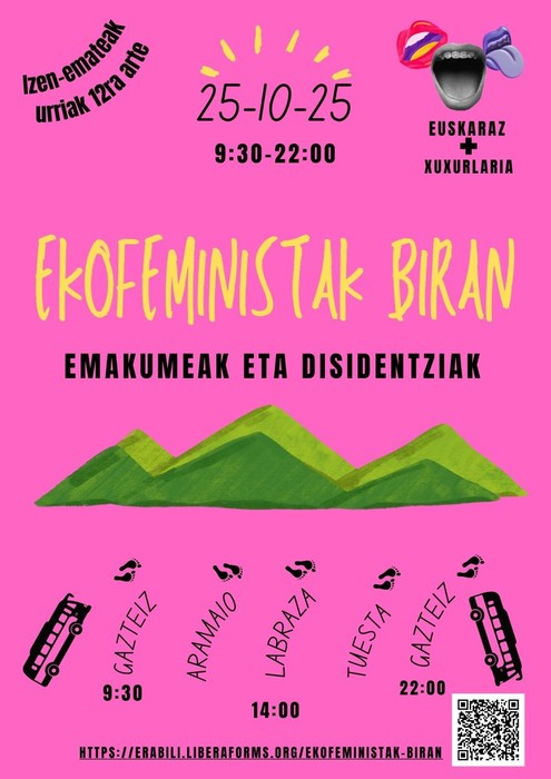 Ekofeministak biran Aramaion