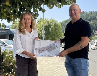 Hasi dira Araba Etorbidea berrurbanizatzeko eta bidegorri berria eraikitzeko lanak