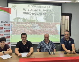 Mutilen infantil mailako hirugarren taldea aterako du Aloña Mendik hurrengo denboraldian