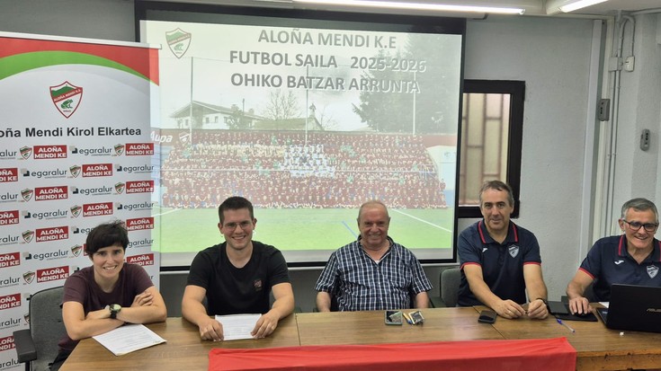 Mutilen infantil mailako hirugarren taldea aterako du Aloña Mendik hurrengo denboraldian