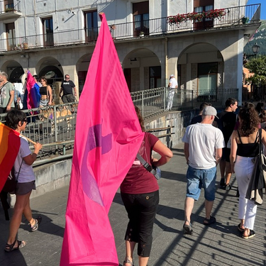 LGTBI Komunitatearen Nazioarteko Eguneko manifestazioa