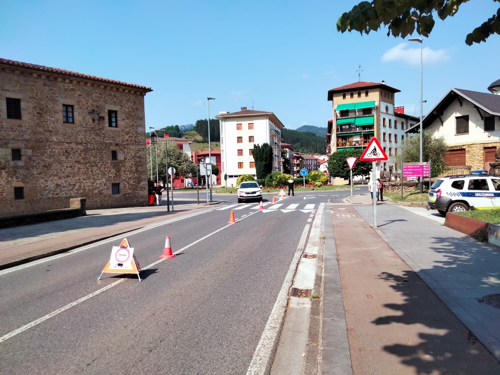 Trafiko kontrolak egingo dituzte udaltzainek Oñatin bi aste hauetan