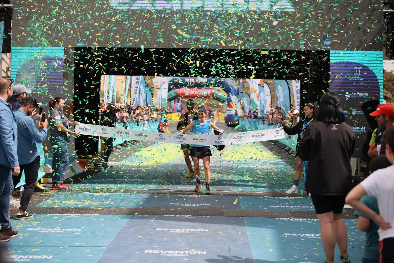 Ainara Urrutia, sasoi betean, La Palmako Reventon Trail maratoiko txapeldun